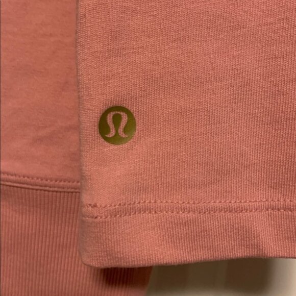 Lululemon Athletica Pink Tide Relaxed Fit LS Lunar New Year Tee. Sz 10, NWT - Picture 7 of 7
